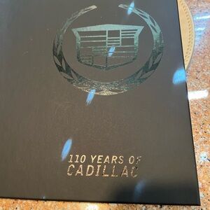 110 years of Cadillac 2012 beautifully bound book covering 110 yrs of Cadillacs